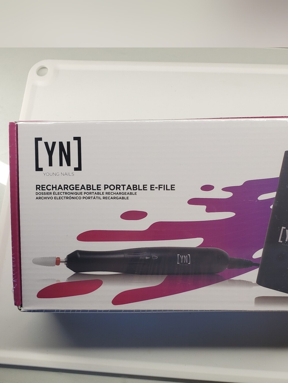 [YN] Rechargeable Portable E-File - Black